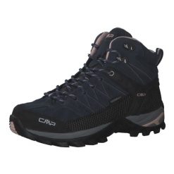 Damskie buty trekkingowe CMP Rigel Waterproof. Czerwone buty trekkingowe CMP, z materiału, bez zapięcia. W wyprzedaży za 399.99 zł.