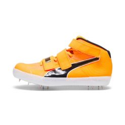 Buty sportowe Puma Evospeed Javelin 4 Ultraweave. Brązowe buty treningowe Puma, bez wzorów, z gumy, bez zapięcia. Za 417.20 zł.
