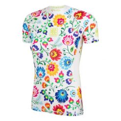 Koszulka Sportowa Damska do fitness Rasguard MMA EXTREME HOBBY FOLK 2. Białe t-shirty sportowe EXTREME HOBBY, s, bez wzorów, z bawełny, bez ramiączek, na fitness i siłownię. Za 199.00 zł.