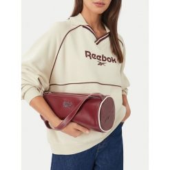 Torebka Reebok. Czerwone torebki klasyczne Reebok, bez wzorów, klasyczne, bez dodatków. Za 129.99 zł.