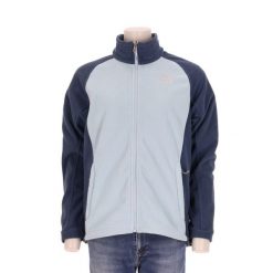 Second life - The North Face bluza polarowa damska - Stan bardzo dobry. Niebieskie bluzy bez kaptura The North Face, l, bez wzorów, z materiału, bez kaptura, trekkingowe. Za 153.32 zł.