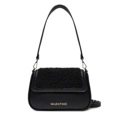 Torebka Valentino. Czarne listonoszki Valentino, bez wzorów, bez dodatków. Za 289.99 zł.