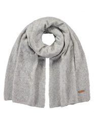 Barts Szal "Bridgey" w kolorze szarym rozmiar: onesize. Szare szaliki i kominy Barts, bez wzorów, z wełny. Za 157.35 zł.