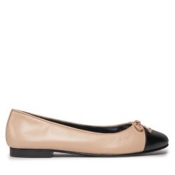 Baleriny Tory Burch. Czerwone baleriny Tory Burch, bez wzorów, bez obcasa, bez zapięcia. Za 1,349.00 zł.