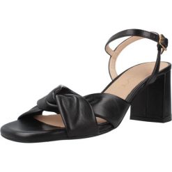 Sandały UNISA MEDWAY NTO Czarny. Czarne sandały Unisa, bez wzorów, ze skóry, sportowe, bez obcasa, bez zapięcia. Za 463.99 zł.