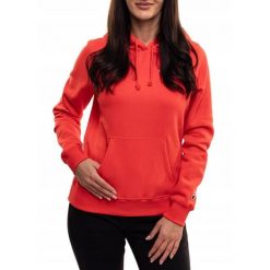 Bluza Damska Champion Dresowa z Kapturem Sportowa Hoodie Bawełniana r. XXL. Czerwone bluzy z kapturem Champion, xxl, bez wzorów, z bawełny, z kapturem. Za 209.00 zł.
