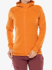 Bluza z kapturem damska Rab Nexus Hoody. Brązowe bluzy RAB, m, bez wzorów, z materiału, klasyczne, bez ramiączek, z kapturem. Za 324.49 zł.