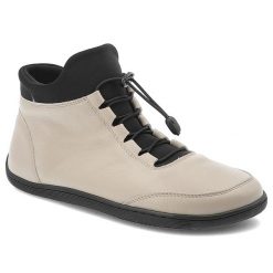 Trzewiki damskie Barefoot Wasak, na płaskiej podeszwie skórzane licowe i zapinane na zamek, ecru, 767. Brązowe botki Wasak, bez wzorów, ze skóry, eleganckie, bez obcasa, na płaskiej podeszwie, bez zapięcia. Za 359.00 zł.