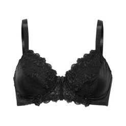 Cellbes Biustonosz z fiszbinami Vicky czarny female czarny 75B. Czarne biustonosze sportowe Cellbes, bez wzorów, z koronki. Za 89.00 zł.