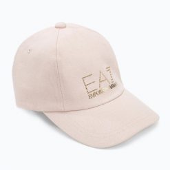 Czapka z daszkiem damska EA7 Emporio Armani Train Evolution. Czerwone czapki z daszkiem EA7 Emporio Armani, bez wzorów, z bawełny. Za 209.99 zł.