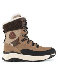 Rieker Revolution Lifestyle Botki W0066-64 Beżowy. Brązowe botki Rieker Revolution Lifestyle, bez wzorów, bez obcasa, na płaskiej podeszwie, bez zapięcia. Za 455.00 zł.