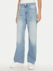Tommy Jeans Jeansy Mia DW0DW19572 Niebieski Relaxed Fit. Niebieskie jeansy Tommy Jeans, bez wzorów, z bawełny. Za 259.99 zł.