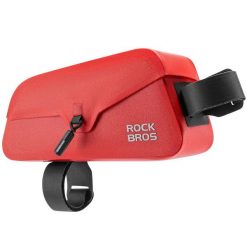 Torba rowerowa na ramę z magnetycznym zapięciem Rockbros AS-133. Czerwone torebki klasyczne ROCKBROS, bez wzorów, sportowe, bez dodatków. Za 99.00 zł.