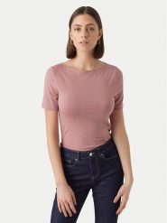 Vero Moda T-Shirt Panda 10231753 Różowy Regular Fit. Czerwone t-shirty Vero Moda, l, bez wzorów, z bawełny, bez kołnierzyka, bez ramiączek. Za 89.99 zł.