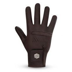 Rękawica golfowa Siroko Fescue Dark Brown Right. Brązowe rękawiczki SIROKO, bez wzorów, ze skóry, sportowe. Za 97.00 zł.