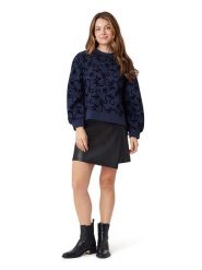 Scotch & Soda Bluza w kolorze granatowo-czarnym rozmiar: M. Niebieskie bluzy Scotch & Soda, m, bez wzorów, z bawełny, bez kaptura. Za 187.99 zł.