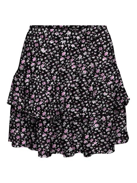 ONLY Spódnica mini Nova 15372459 Kolorowy Regular Fit. Spódnice ONLY, l, bez wzorów, z wiskozy, mini. Za 129.99 zł.