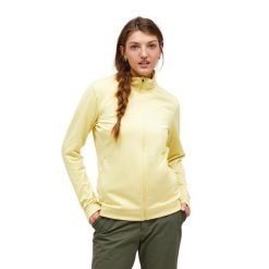 Bluza Peak Performance damska Rider Tech Zip Jacket żółta - M. Żółte bluzy Peak Performance, m, bez wzorów, bez ramiączek, bez kaptura. W wyprzedaży za 599.00 zł.