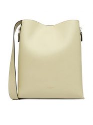 GINO ROSSI Torebka EO-WEN-3 Żółty. Żółte torebki klasyczne Gino Rossi, bez wzorów, z materiału, bez dodatków. Za 349.99 zł.