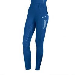 Damskie legginsy jeździeckie z pełną przyczepnością Tattini Passiflora. Zielone legginsy TATTINI, bez wzorów, z materiału, sportowe. Za 386.00 zł.