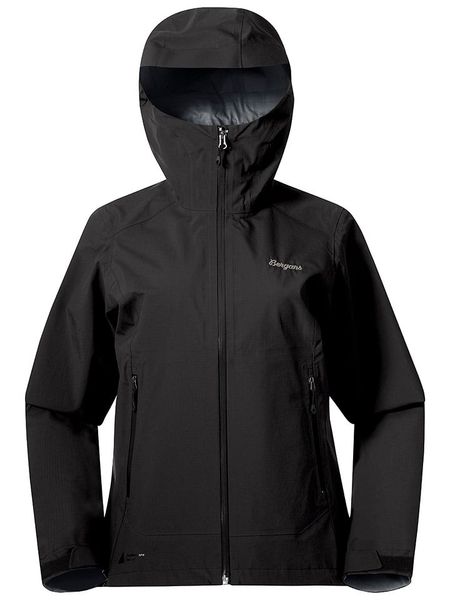 Bergans Kurtka przejściowa w kolorze czarnym rozmiar: M. Czarne kurtki Bergans, m, bez wzorów, bez kaptura. Za 390.92 zł.