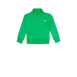 Bluza z bawełna z pełny zamek błyskawiczny na co dzień. Szare bluzy LEONE 1947 APPAREL, bez wzorów, z bawełny, bez kaptura, na fitness i siłownię. W wyprzedaży za 89.72 zł.