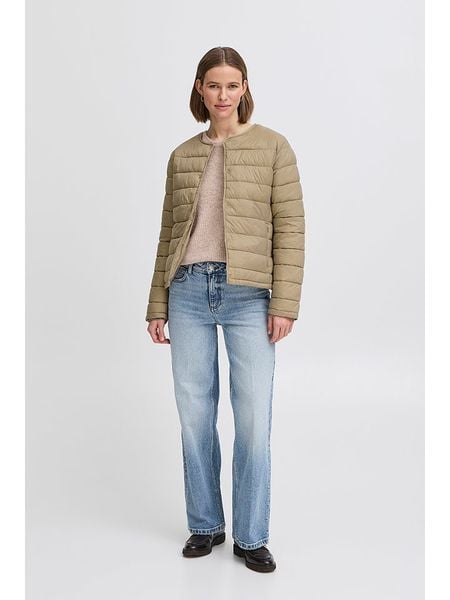 B.young Kurtka pikowana w kolorze jasnobrązowym rozmiar: 38. Brązowe kurtki b.young, bez wzorów, bez kaptura. Za 92.42 zł.