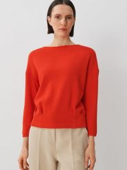 Someday Bluza w kolorze czerwonym rozmiar: 40. Czerwone bluzy someday., bez wzorów, bez kaptura. Za 141.19 zł.