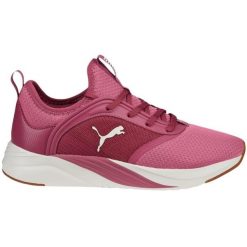 Buty do biegania damskie Puma Softride Ruby. Czerwone buty do biegania Puma, bez wzorów, z gumy, bez zapięcia, do biegania. Za 418.00 zł.
