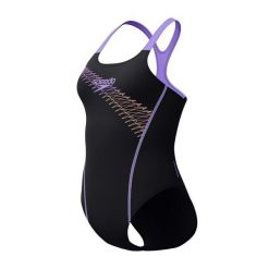 Damski kostium kąpielowy 1-częściowy Speedo Eco Medley Logo Medialist 1P. Brązowe stroje jednoczęściowe Speedo, bez wzorów, sportowe. Za 129.99 zł.