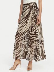 Guess Spódnica maxi W5GD66 WH9Z2 Brązowy Regular Fit. Brązowe spódnice Guess, m, z aplikacjami, z syntetyku, maxi. Za 335.99 zł.