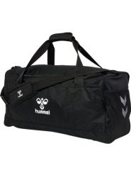 Torba sportowa Hummel Core 2.0. Czarne torby sportowe Hummel, bez wzorów, z materiału, na ramię. Za 215.50 zł.