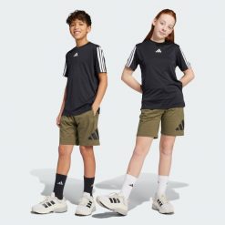Szorty Essentials Kids. Brązowe szorty adidas, bez wzorów, sportowe. Za 109.00 zł.