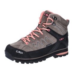 Damskie buty trekkingowe CMP Moon. Brązowe buty trekkingowe CMP, z gumy, bez zapięcia. Za 447.50 zł.