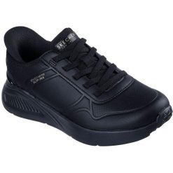 Buty sportowe damskie Skechers Uno Lite floating Steps. Czarne buty sportowe lifestyle Skechers, bez wzorów, ze skóry ekologicznej, sportowe, bez zapięcia. Za 390.00 zł.