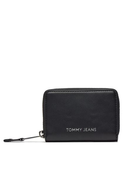Tommy Jeans Portfel Tjw Ess Must Small Za AW0AW15833 Czarny. Czarne portfele Tommy Jeans, bez wzorów, z jeansu. Za 119.99 zł.