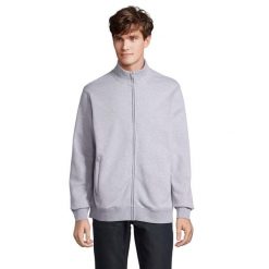 Kurtka Unisex Dla Dorosłych Cooper Z Pełnym Zamkiem Błyskawicznym. Szare kurtki SOL'S, s, bez wzorów, sportowe, bez kaptura. Za 146.99 zł.