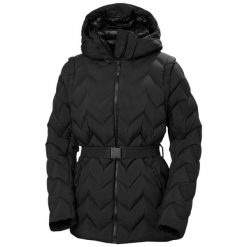 Damska kurtka puchowa Helly Hansen Bliss Modular. Czarne kurtki Helly Hansen, na zimę, l, bez wzorów, z materiału, bez kaptura. Za 1,919.20 zł.