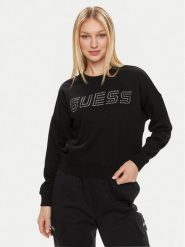 Guess Bluza Skylar V4GQ07 K8802 Czarny Relaxed Fit. Czarne bluzy Guess, s, z aplikacjami, z syntetyku, bez kaptura. Za 189.99 zł.