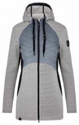 Damski sweter sportowy Loap Galipa szary. Szare swetry Givova, na zimę, s, bez wzorów, z dzianiny, klasyczne, bez ramiączek. Za 207.99 zł.