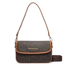 Torebka Valentino. Brązowe torebki klasyczne Valentino, bez wzorów, klasyczne, bez dodatków. Za 609.99 zł.