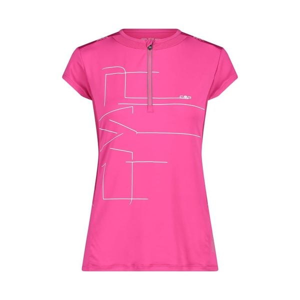 Koszulka damska rowerowe CMP 31C7836. Czerwone t-shirty sportowe CMP, xl, bez wzorów, bez ramiączek. W wyprzedaży za 139.99 zł.