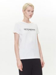 Emporio Armani Underwear T-Shirt EW000408 AF10881 U1131 Biały Regular Fit. Białe t-shirty Emporio Armani Underwear, l, bez wzorów, z bawełny, bez kołnierzyka, bez ramiączek. Za 169.99 zł.