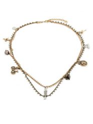 Weekend Max Mara Naszyjnik Ateneo 2515751114650 Brązowy. Brązowe naszyjniki Weekend Max Mara, z tworzywa sztucznego, metalowe. Za 899.99 zł.