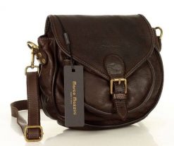 Torebka damska brązowa MARCO MAZZINI v138d. Brązowe shopper bag bez wzorów, z bawełny, biznesowe, bez dodatków. Za 464.99 zł.