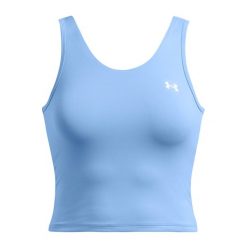 Top treningowy damski Under Armour Motion Tank EMEA. Niebieskie topy sportowe Under Armour, xl, bez wzorów. Za 97.99 zł.
