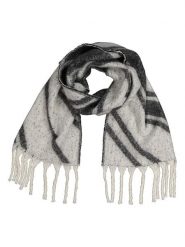 Pieces Szal w kolorze szaro-antracytowym rozmiar: onesize. Czarne szaliki i kominy Pieces, bez wzorów, z materiału. Za 60.99 zł.
