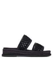 DKNY Espadryle Brucian K2699375 Czarny. Czarne espadryle DKNY, bez wzorów, z materiału, bez obcasa. Za 579.99 zł.