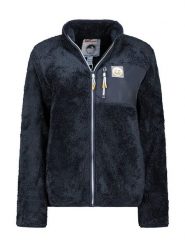 Geographical Norway Kurtka polarowa "Upecious" w kolorze granatowym rozmiar: XL. Niebieskie kurtki Geographical Norway, xl, bez wzorów, z polaru, bez kaptura. Za 132.05 zł.