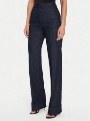 Marciano Guess Jeansy 4YPB36 7238A Granatowy Wide Leg. Niebieskie jeansy Marciano Guess, z aplikacjami, z bawełny. Za 549.99 zł.
